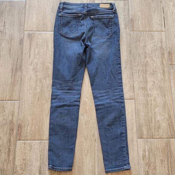 Adriano Goldschmied Jeans Girls Size 14 The Twiggy Ankle Distressed Med Wash AG - Picture 6 of 10